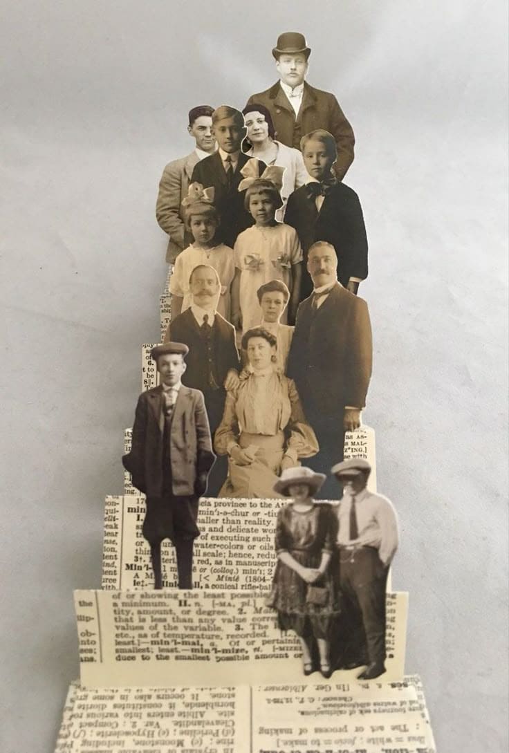 Standing Ancestry Collage
