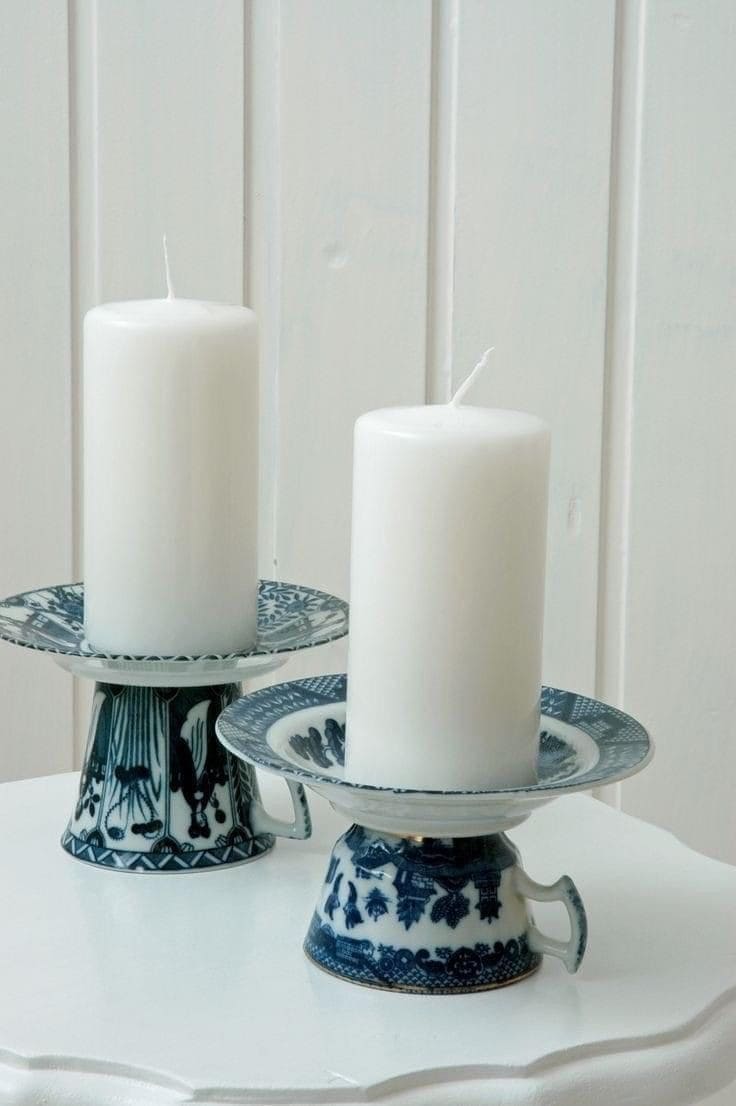 Teacup Candle Stands