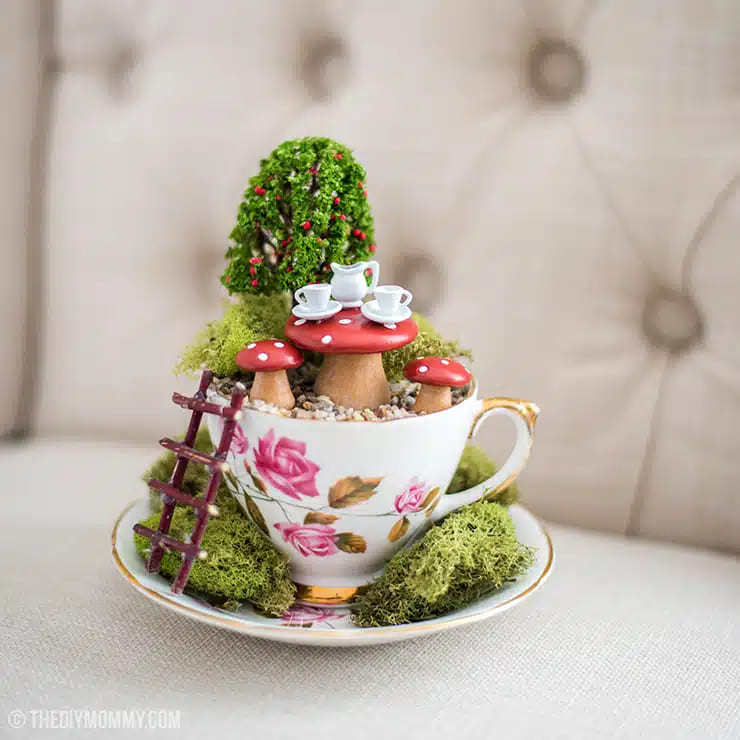 Teacup Fairy Garden