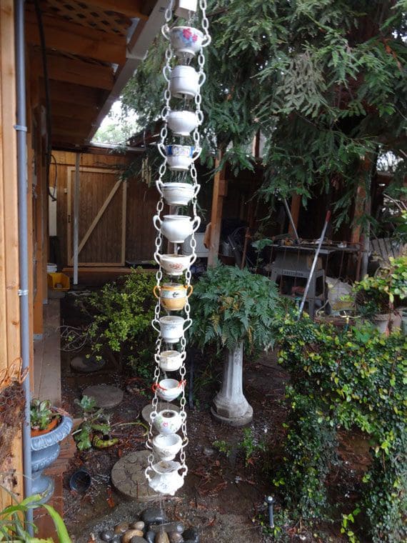 Teacup Rain Chain
