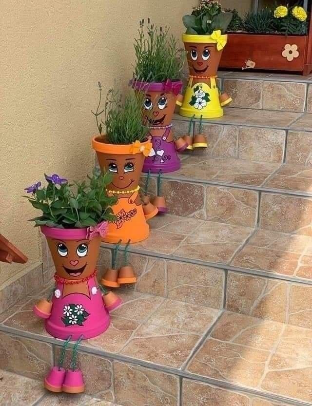 Terracotta Pot People