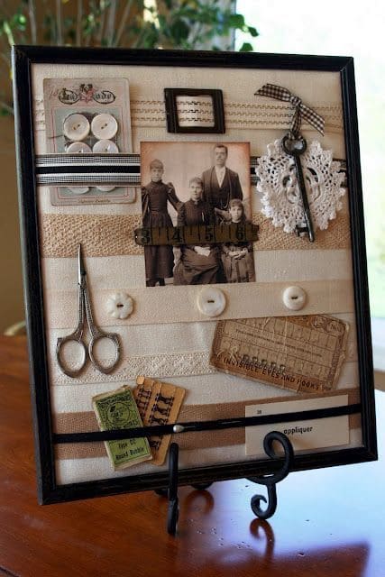 Textured Heritage Collage