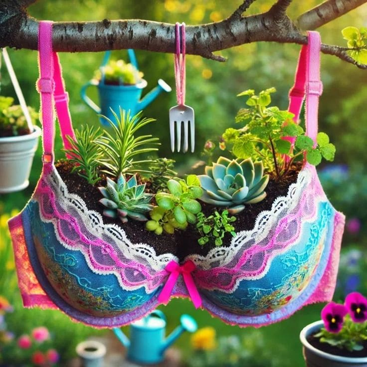 The Bra-lliant Hanging Planter