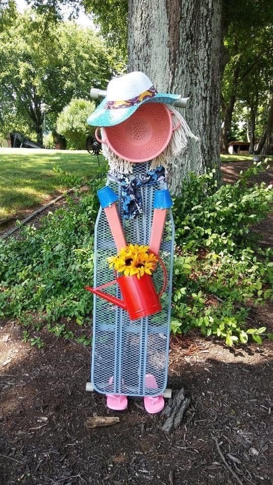 The Ironing Board Flower Guardian