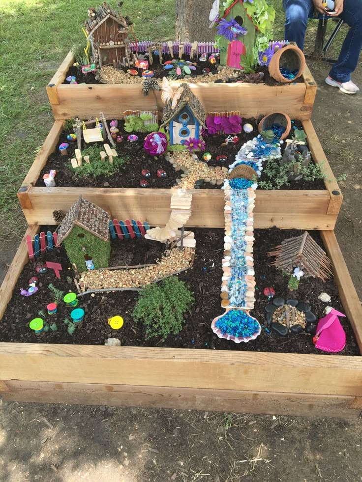 Tiered Fairy Garden Playground