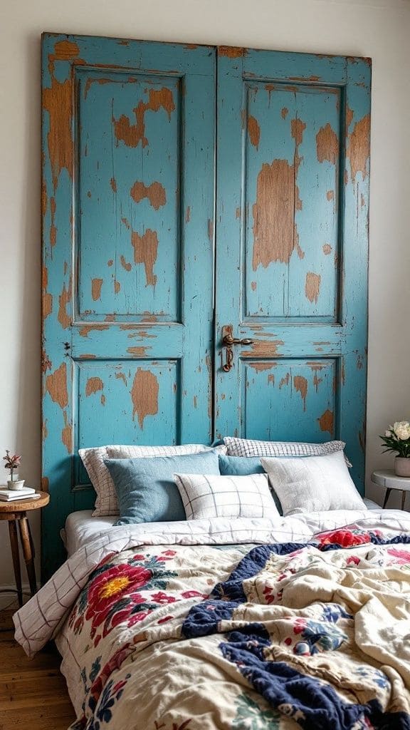 Vintage Door Headboard