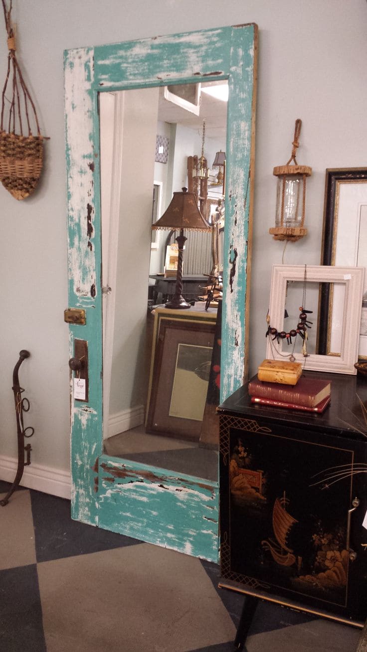 Vintage Door Mirror
