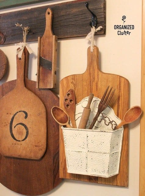 Vintage-Inspired Utensil Holder