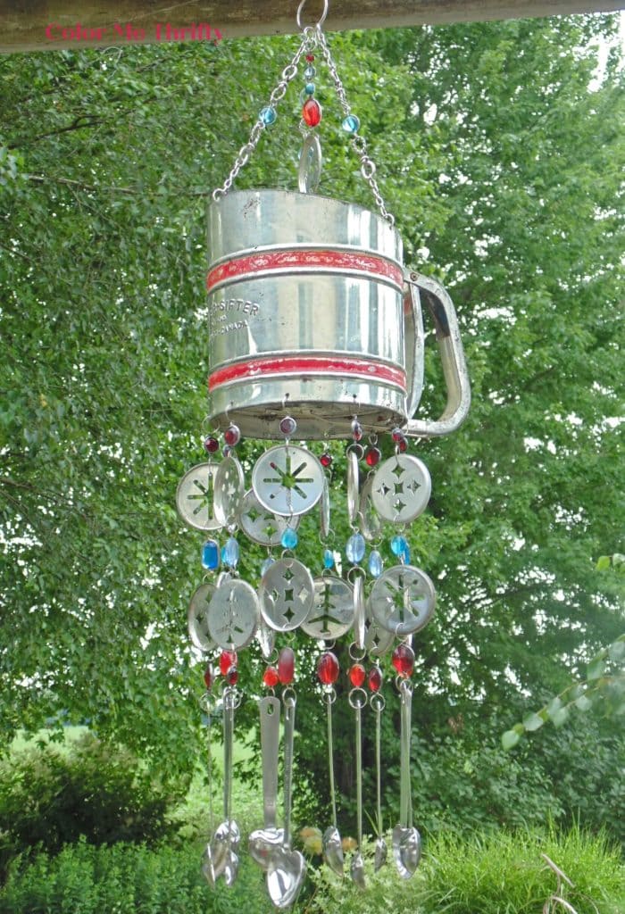 Vintage Kitchen Utensil Wind Chime