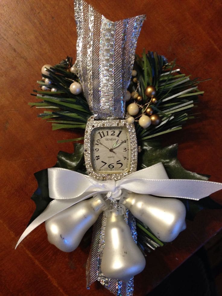 Watch Face Holiday Ornament