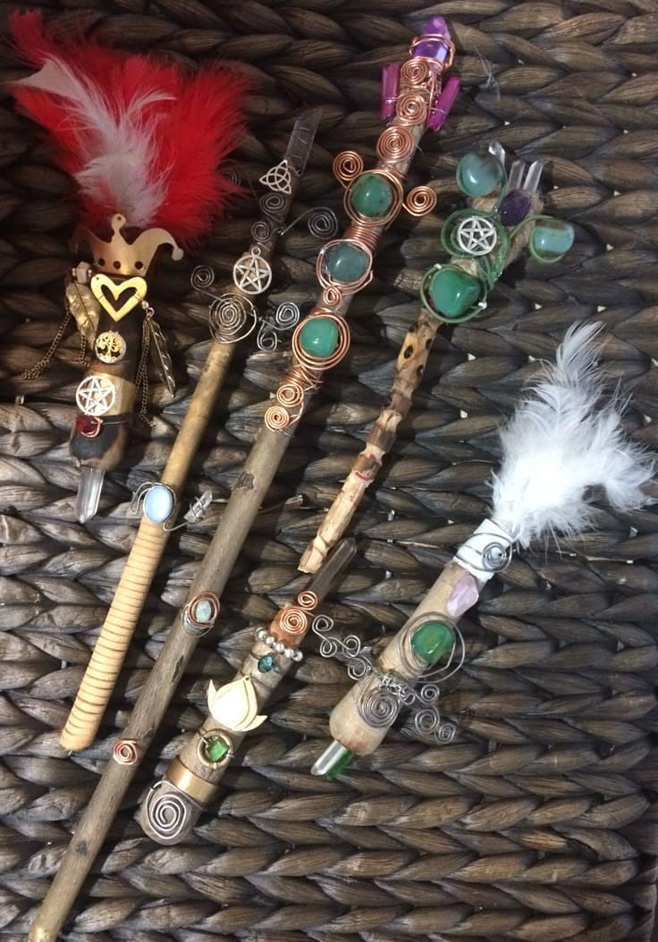 Whimsy Witch Charm Wands