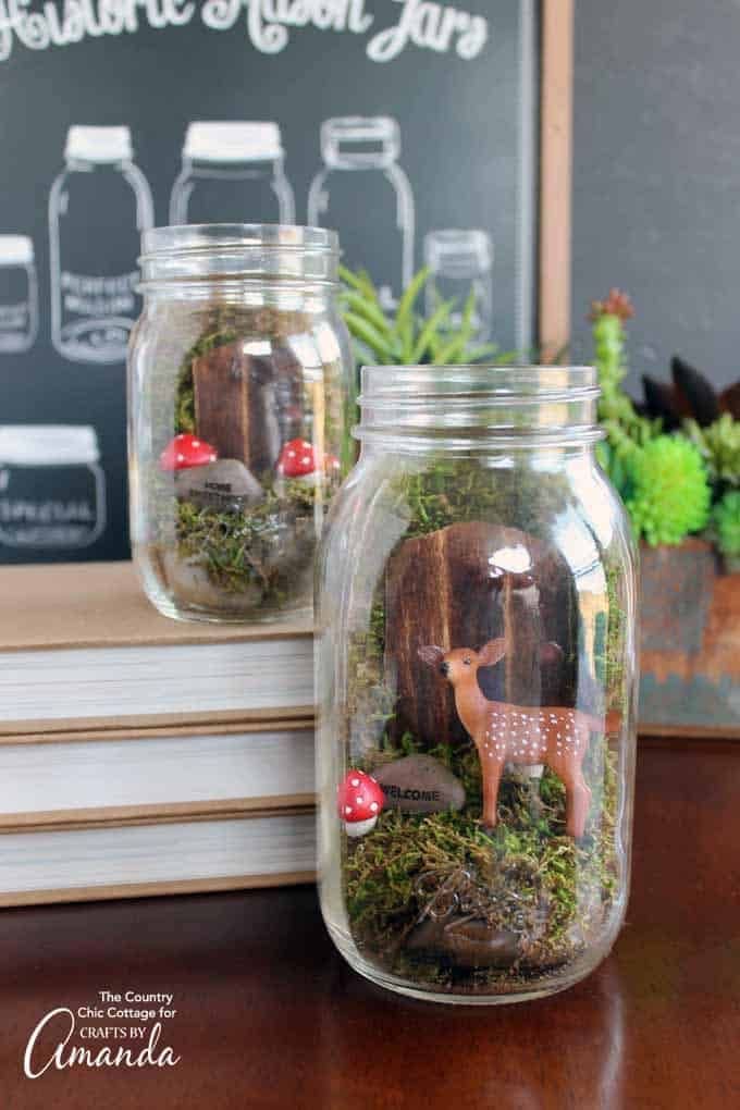 Woodland Deer Terrarium Jar