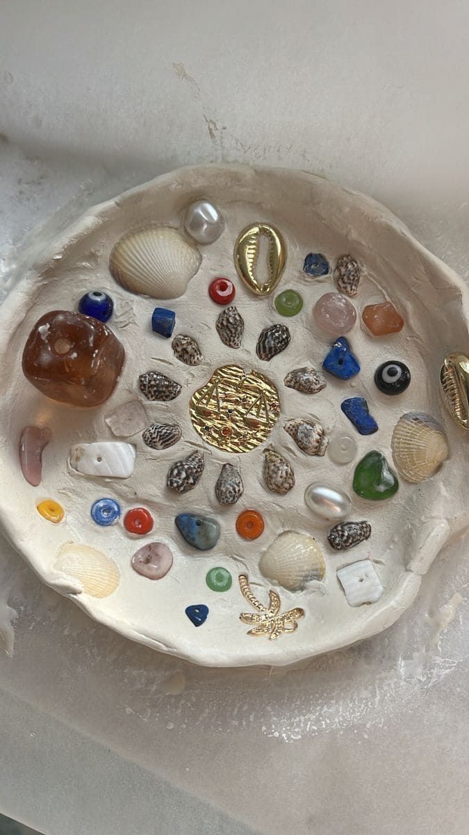 Air Dry Clay Treasure Trinket Dish