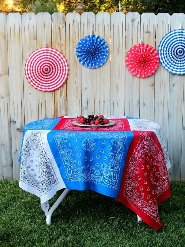 Bandana Patchwork Tablecloth