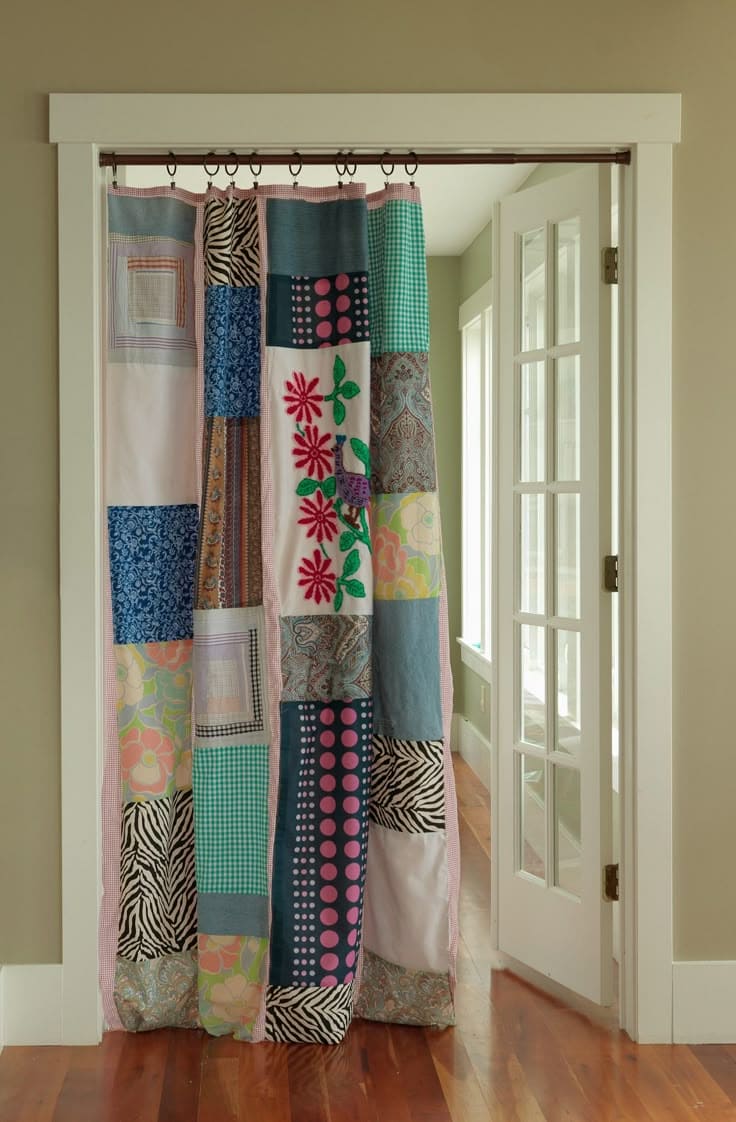 Boho Patchwork Curtain