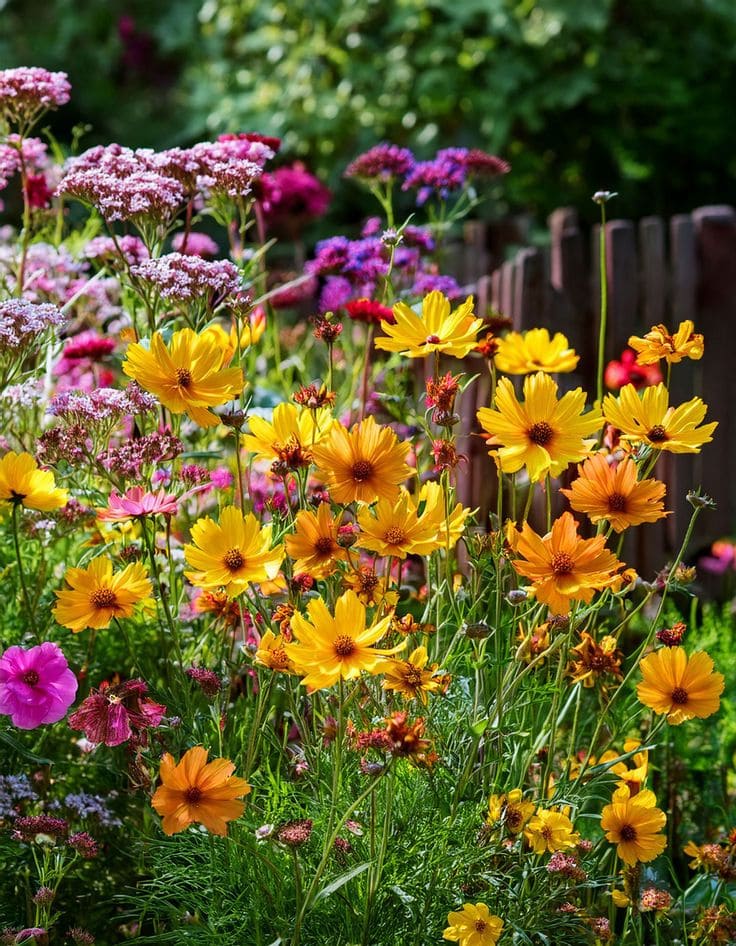 10 Chaos Garden Flowers That Bloom All Summer and Fill Your Yard With Wild Beauty