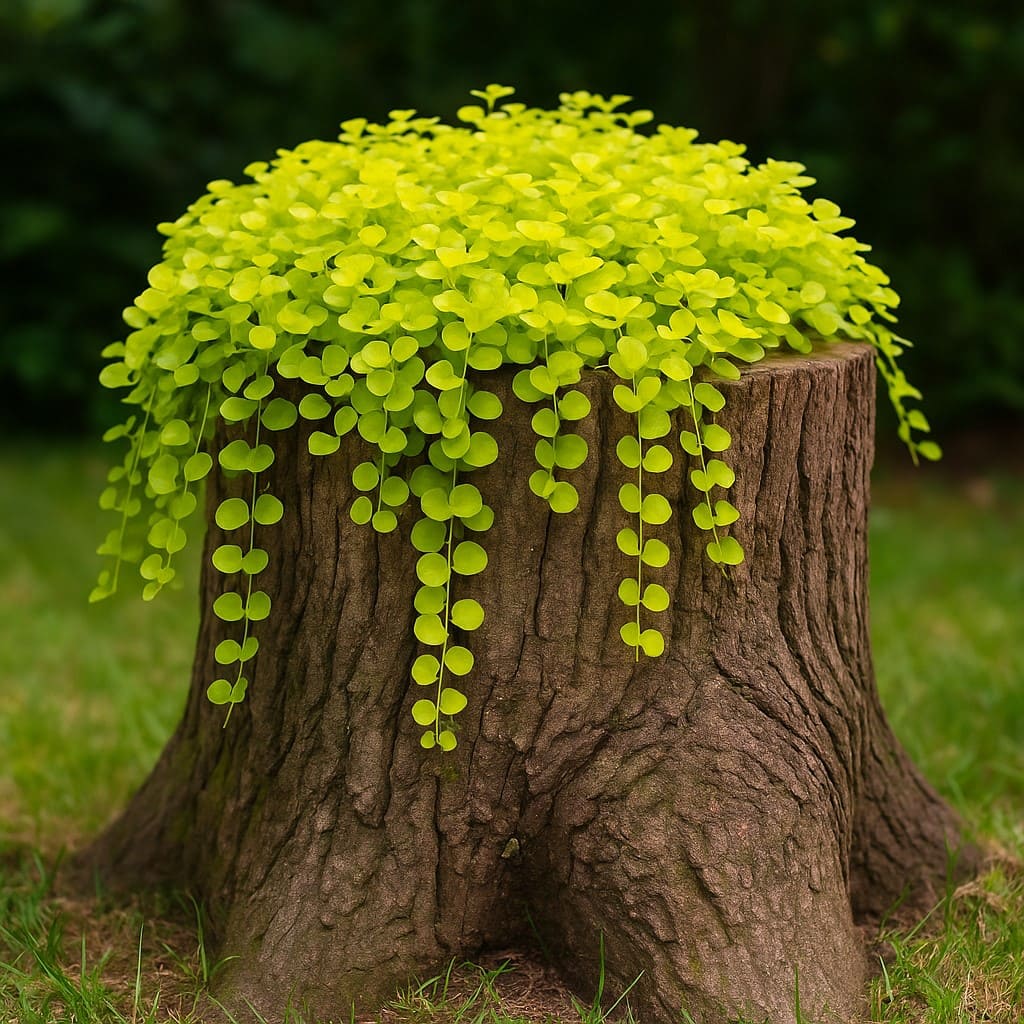8 Beautiful Plants You Can Grow in a Tree Stump Planter