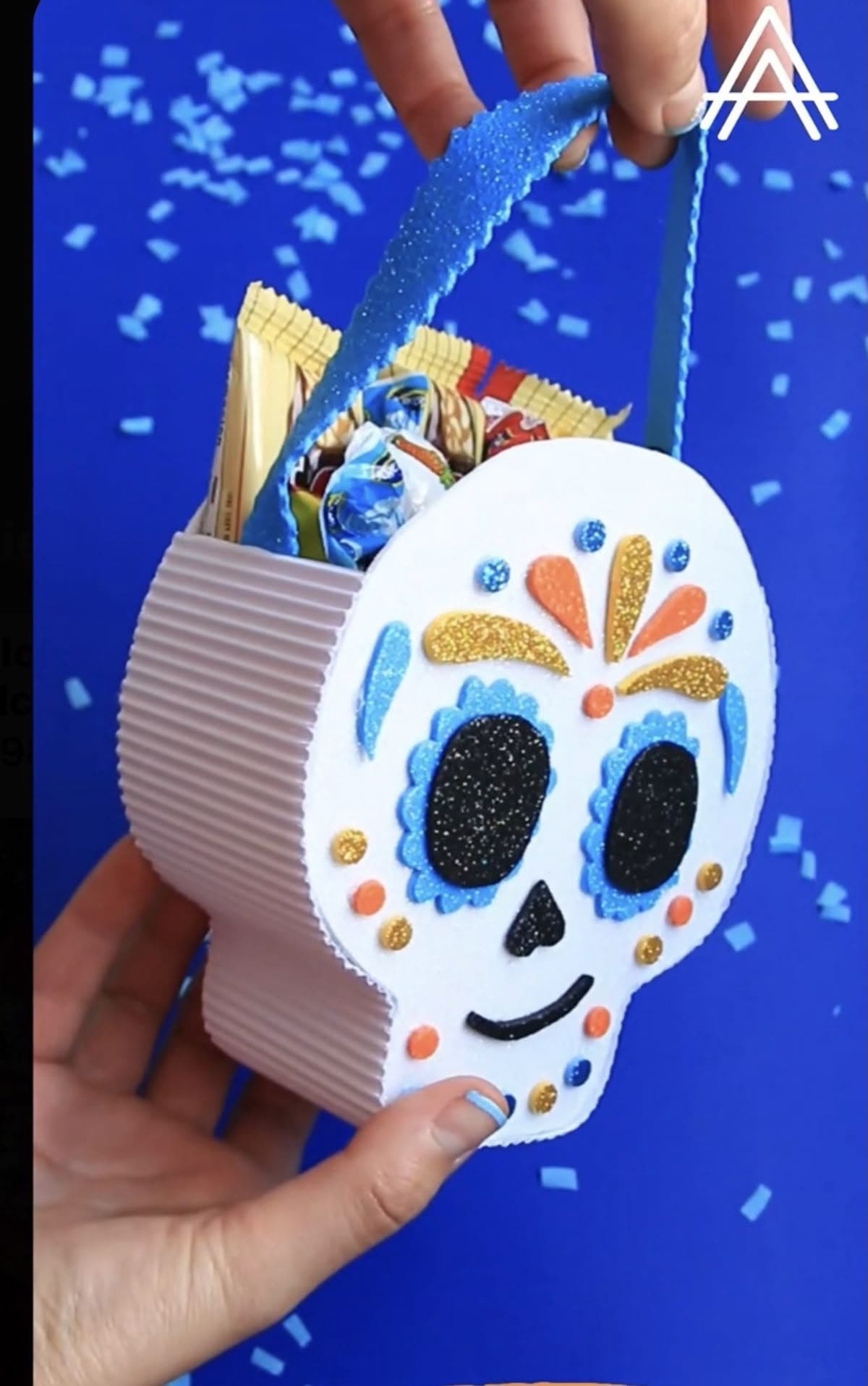 Day of the Dead Skull Candy Tote
