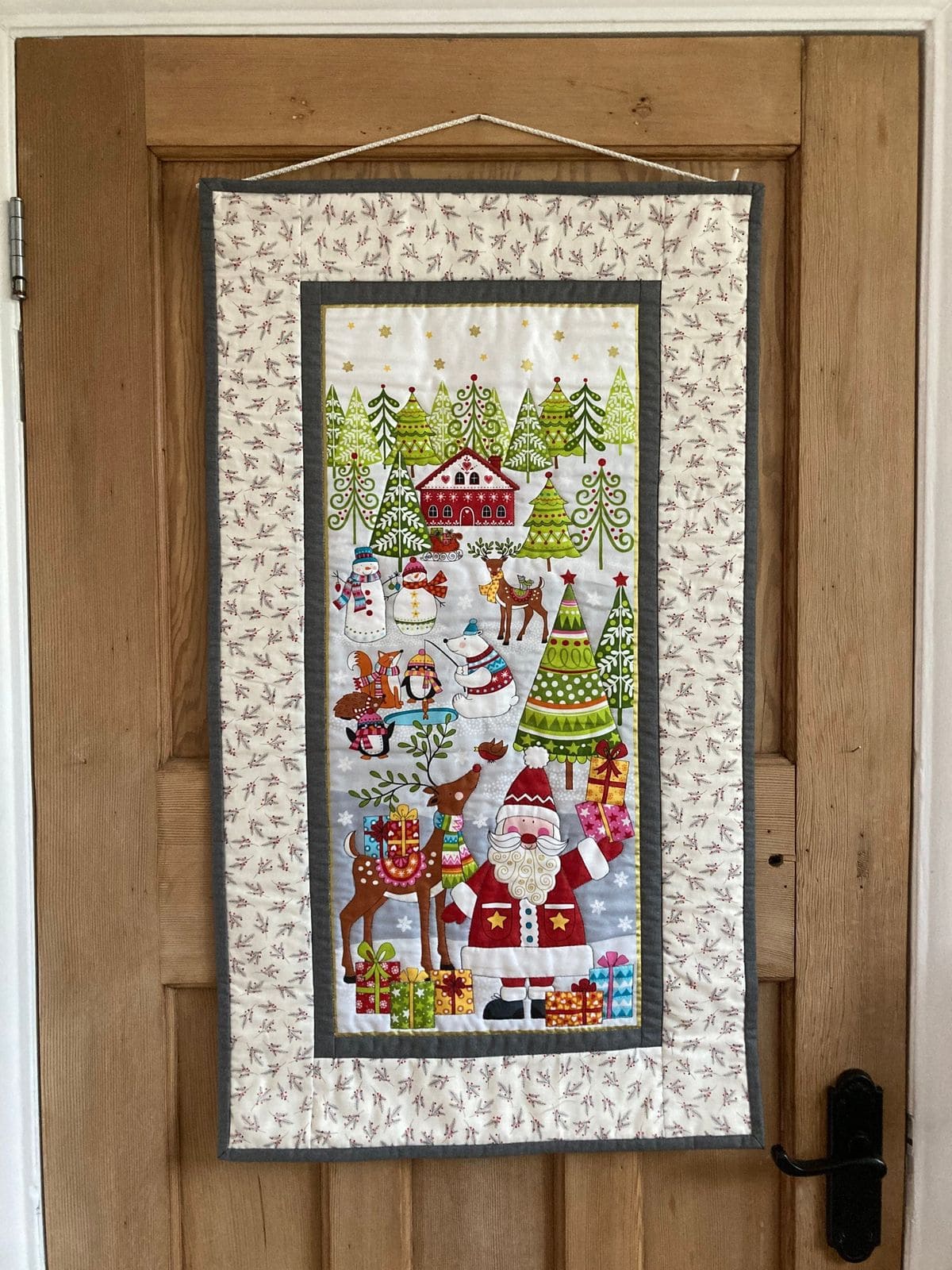 Festive Quilted Wall Hanging