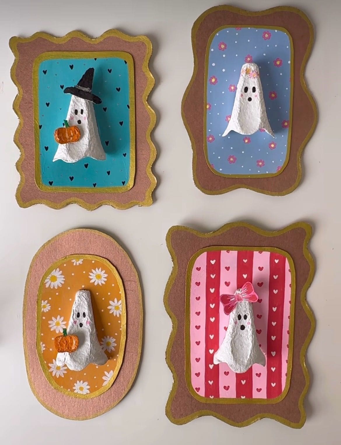 Framed Fancy Ghost Portraits