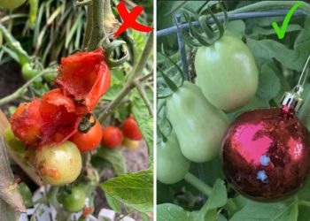 How to Keep Birds Off Your Tomatoes with a Simple Holiday Trick