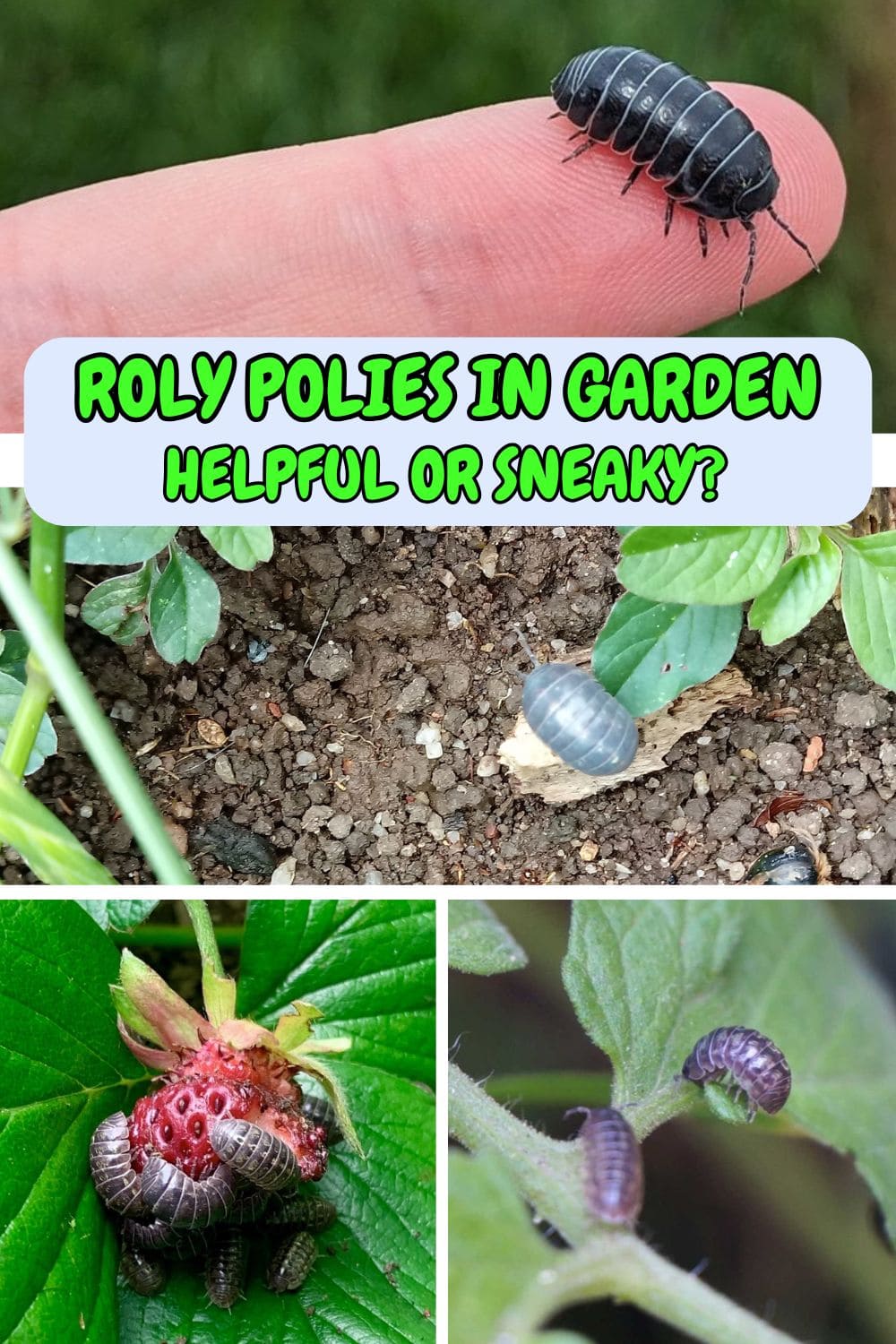 Roly Polies in the Garden: Helpful Cleaners or Sneaky Snackers?