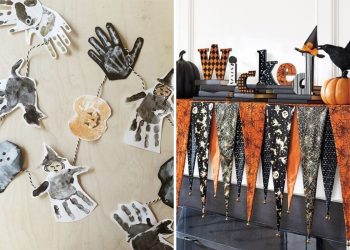 22 Adorably Spooky DIY Halloween Garlands You’ll Want to Hang Everywhere