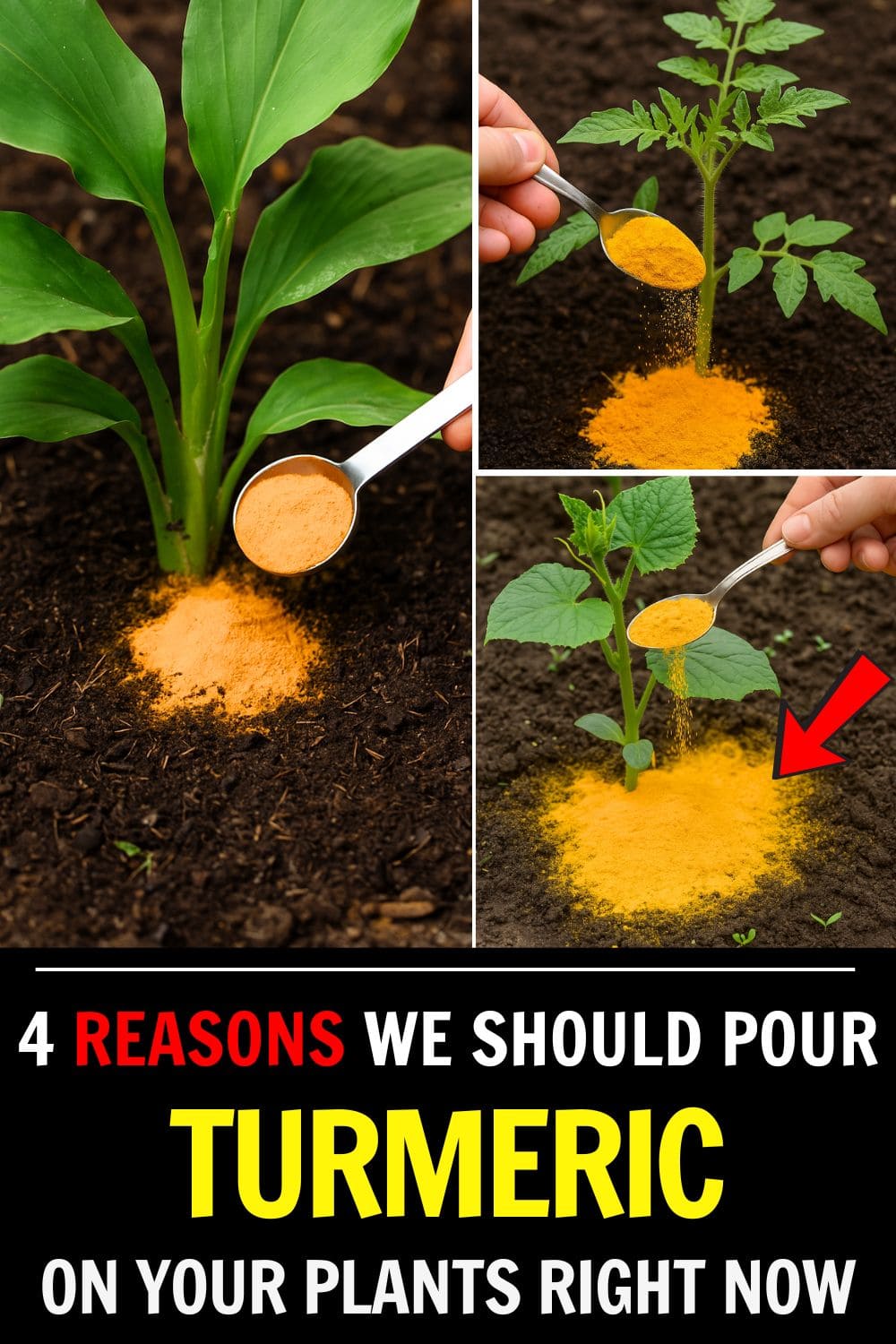 Why Many Gardeners Pour Turmeric on Their Plants