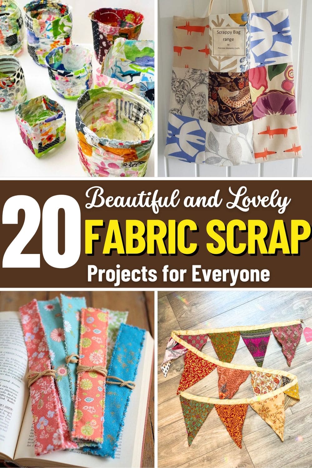 20 Fabric Scrap Projects You Must Try Before Trashing Them
