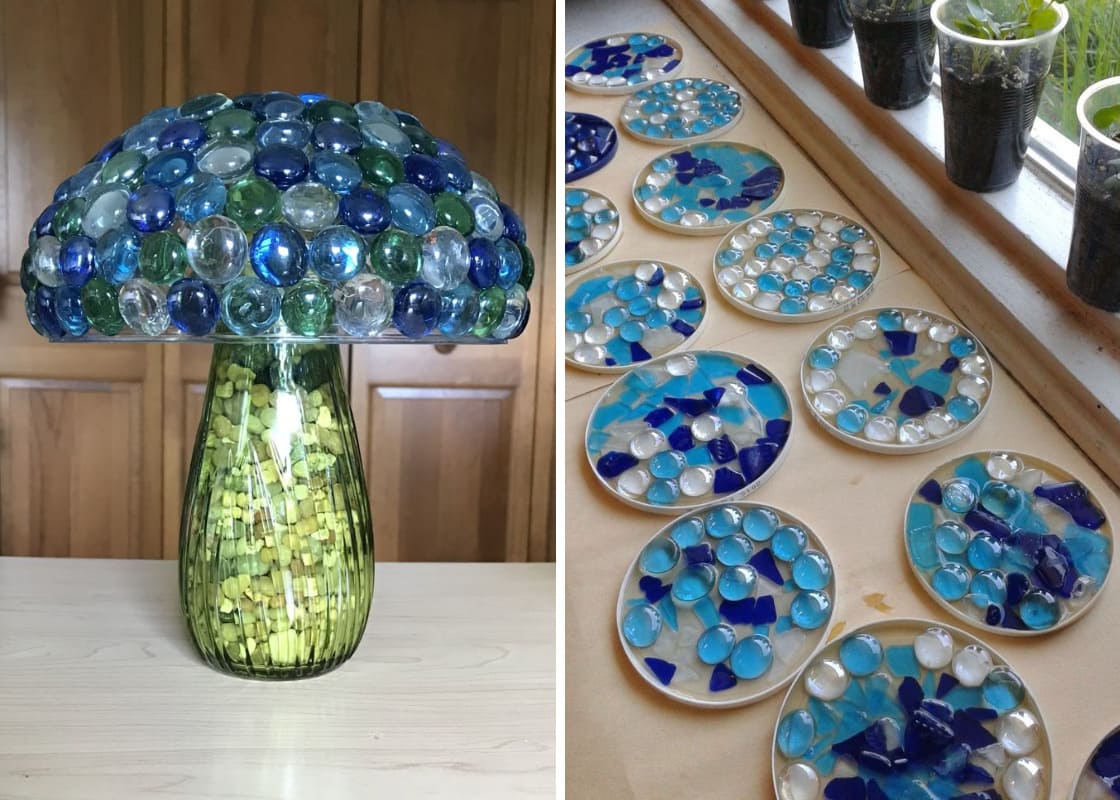 15+ Easy and Affordable Glass Gem Crafts Anyone Can Make