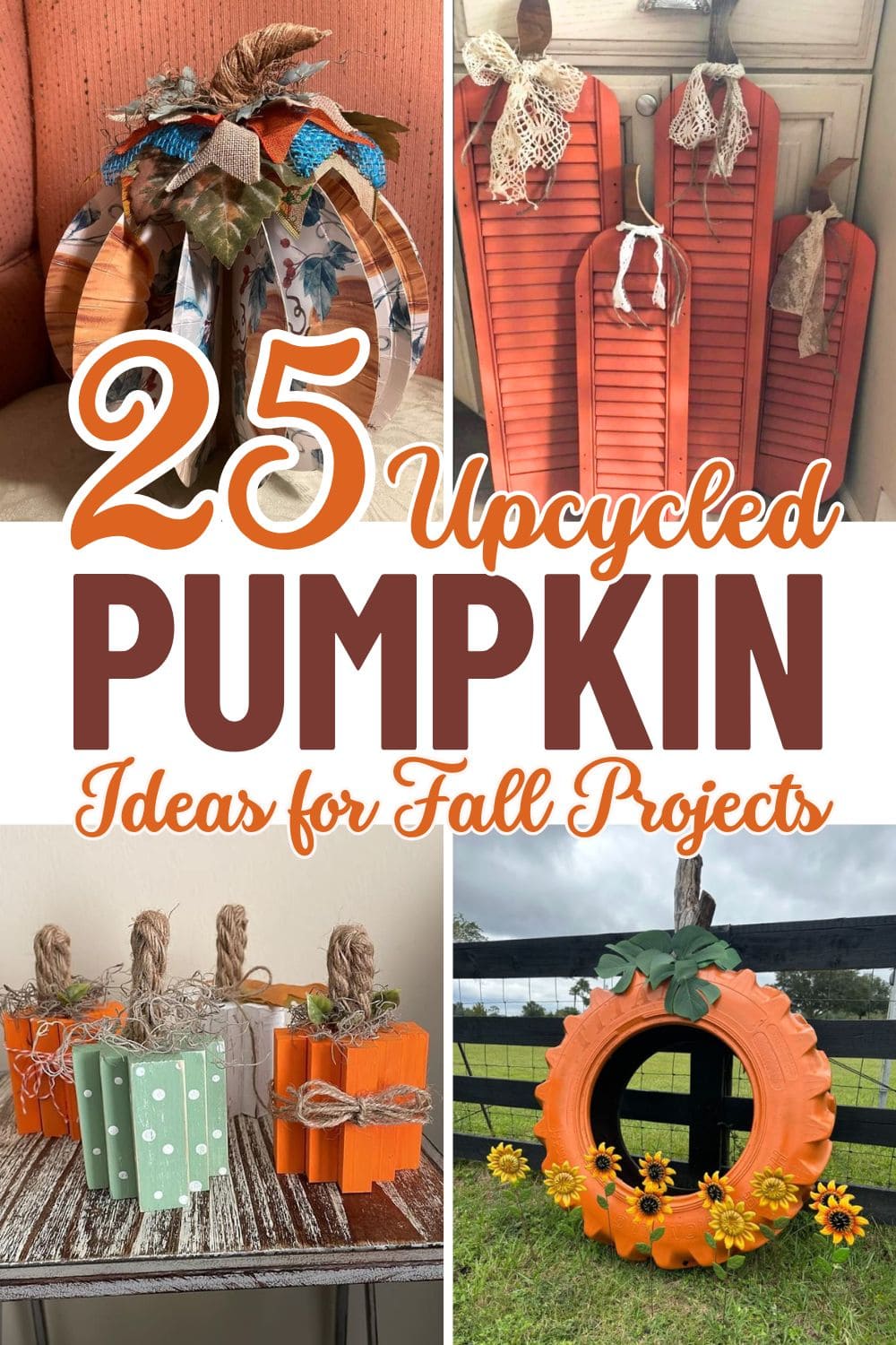 25 Beautiful DIY Pumpkins Made From Upcycled Items at Zero Cost