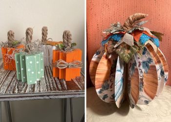 25 Beautiful DIY Pumpkins Made From Upcycled Items at Zero Cost