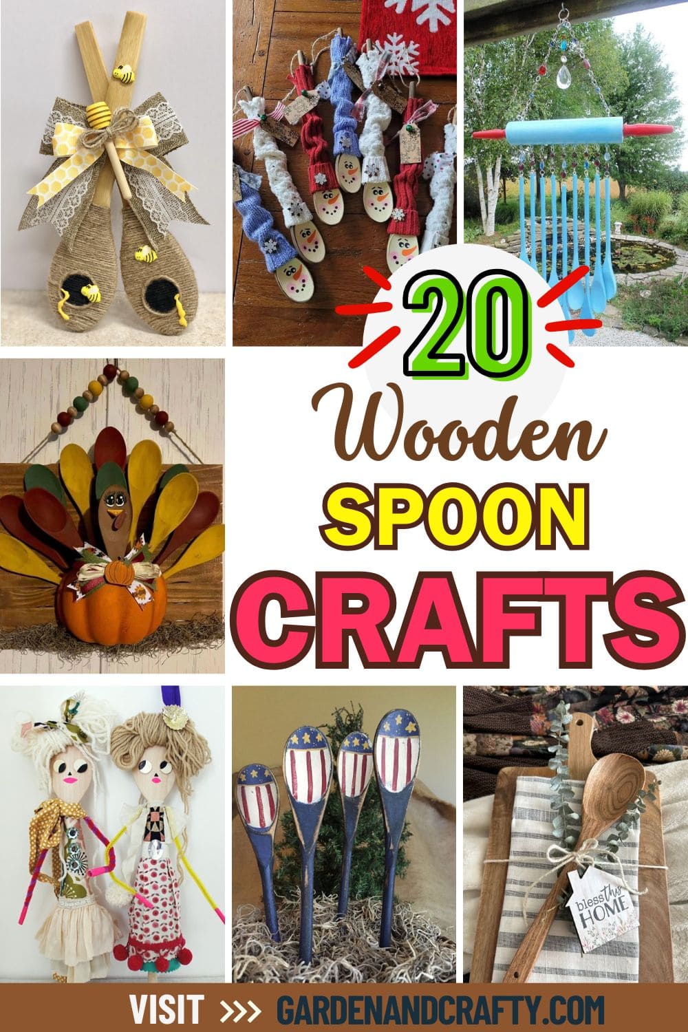 20 Super Cute Wooden Spoon Ideas You’ll Want to Try Year-Round