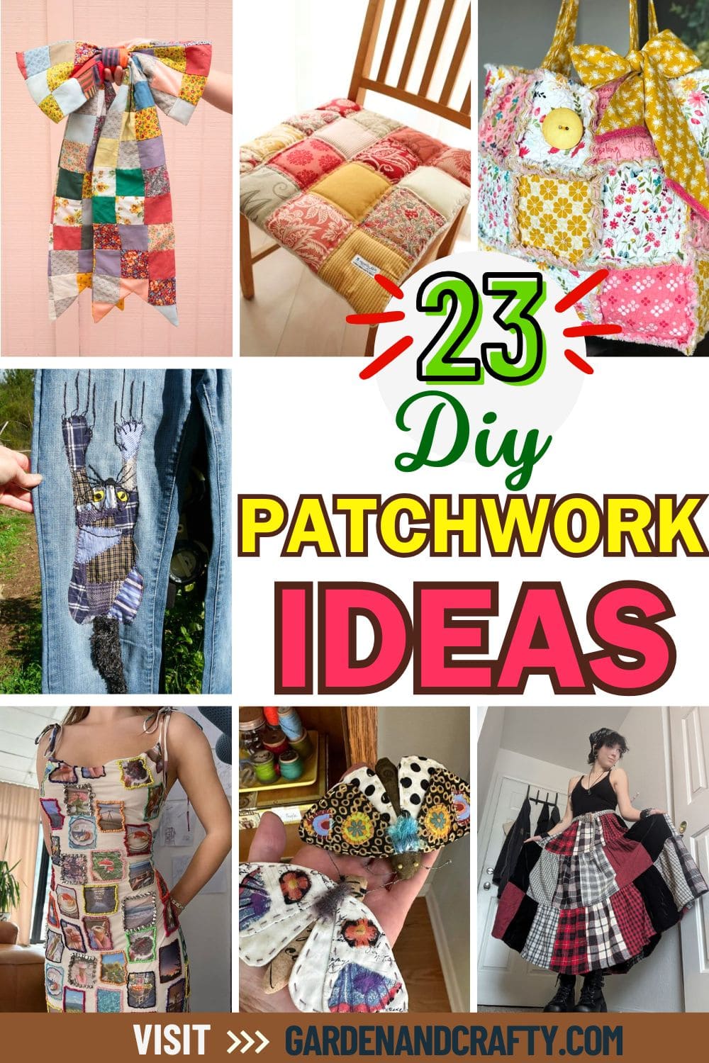 23 DIY Patchwork Ideas That Will Breathe New Life Into Your Everyday Items