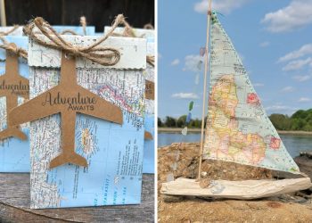 22 Brilliant Ways To Repurpose Old Maps Into Beautiful Decor And Gifts