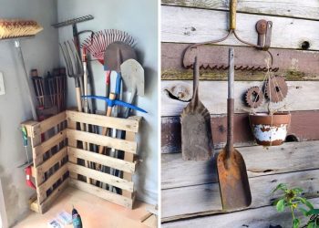 25 Clever DIY Garden Tool Storage Ideas That Keep Everything Neat and Handy