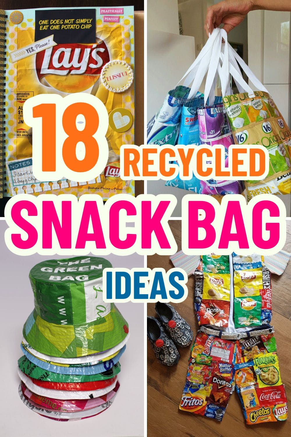 Stop Throwing Away Snack Bags, Try These 18 Genius Recycled Ideas
