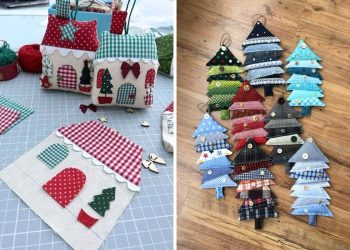 Turn Your Fabric Scraps Into These 20 Adorable Christmas Decorations