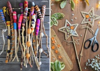 20 DIY Magic Wands That Let Kids Play, Pretend, and Get Creative