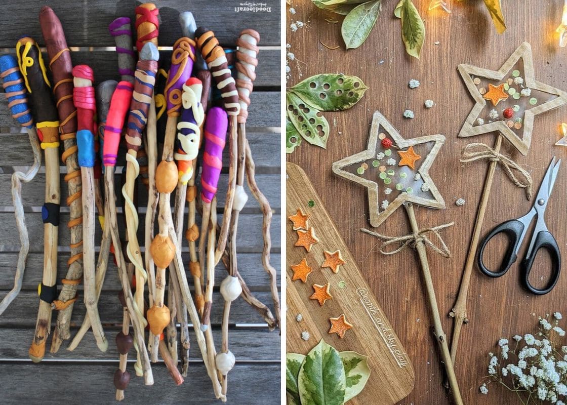 20 DIY Magic Wands That Let Kids Play, Pretend, and Get Creative