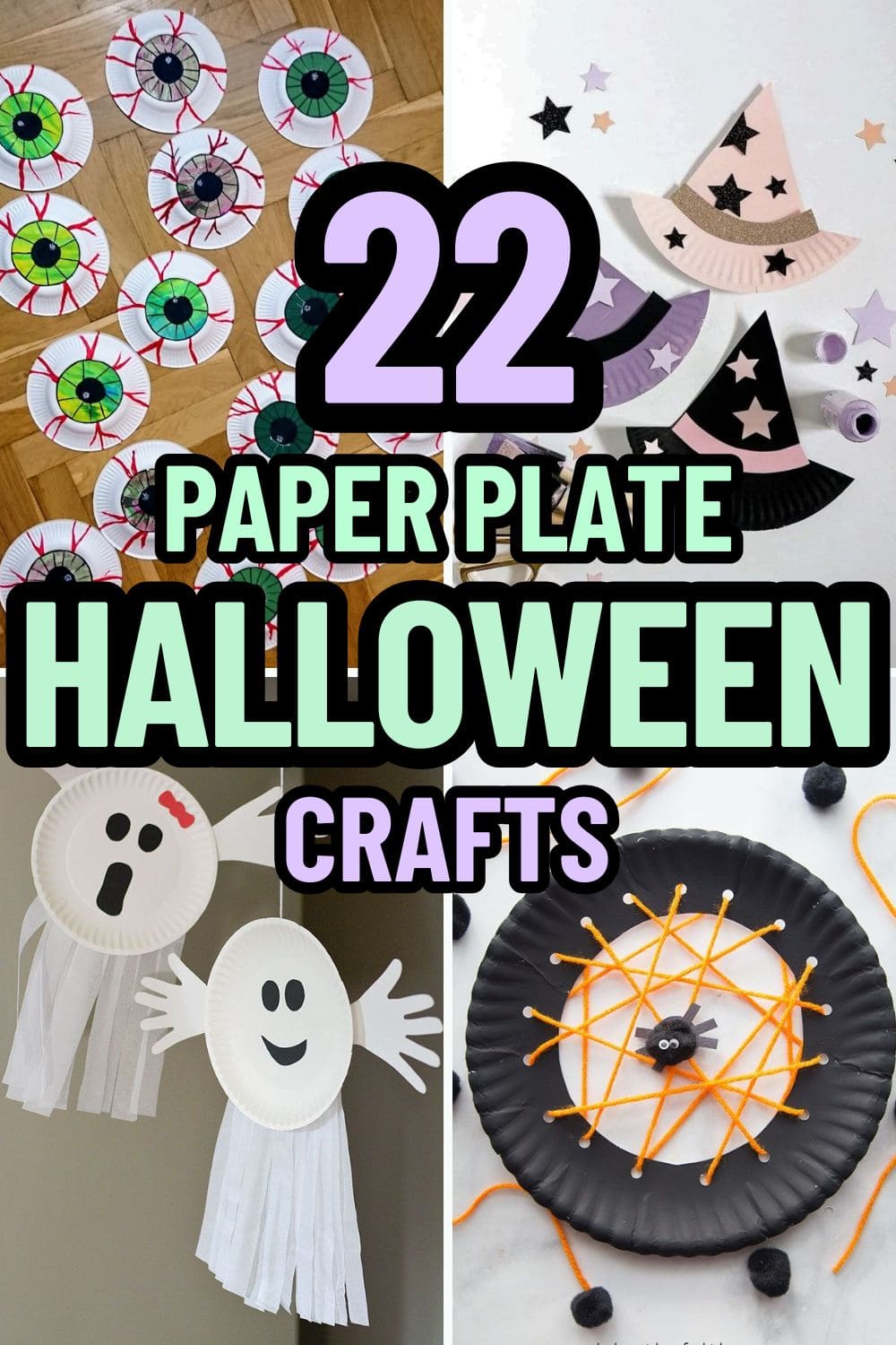 These 22 Halloween Paper Plate Crafts Will Keep Kids Busy and Smiling