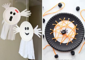 These 22 Halloween Paper Plate Crafts Will Keep Kids Busy and Smiling
