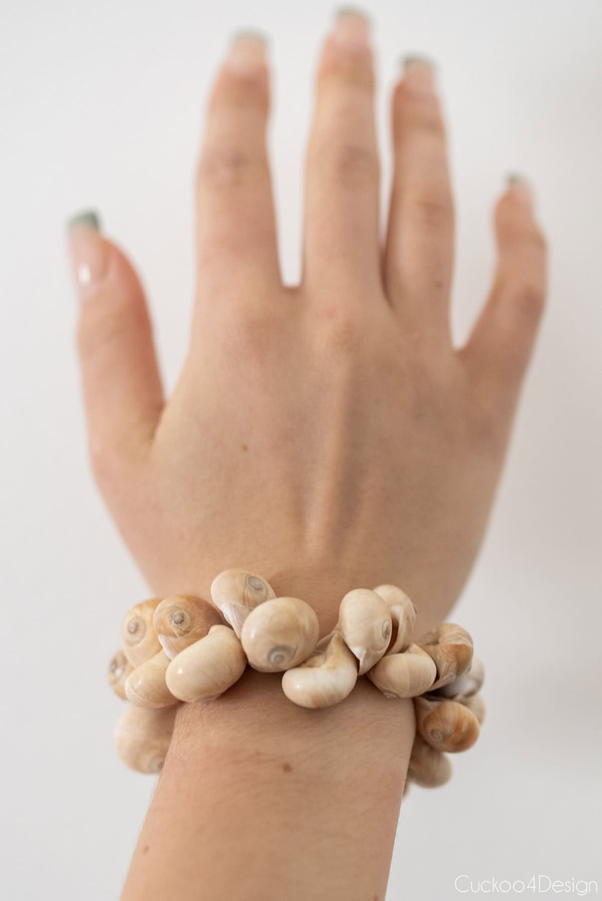 Handmade Snail Shell Bracelet