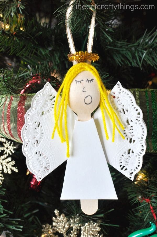 Heavenly Singing Spoon Angel