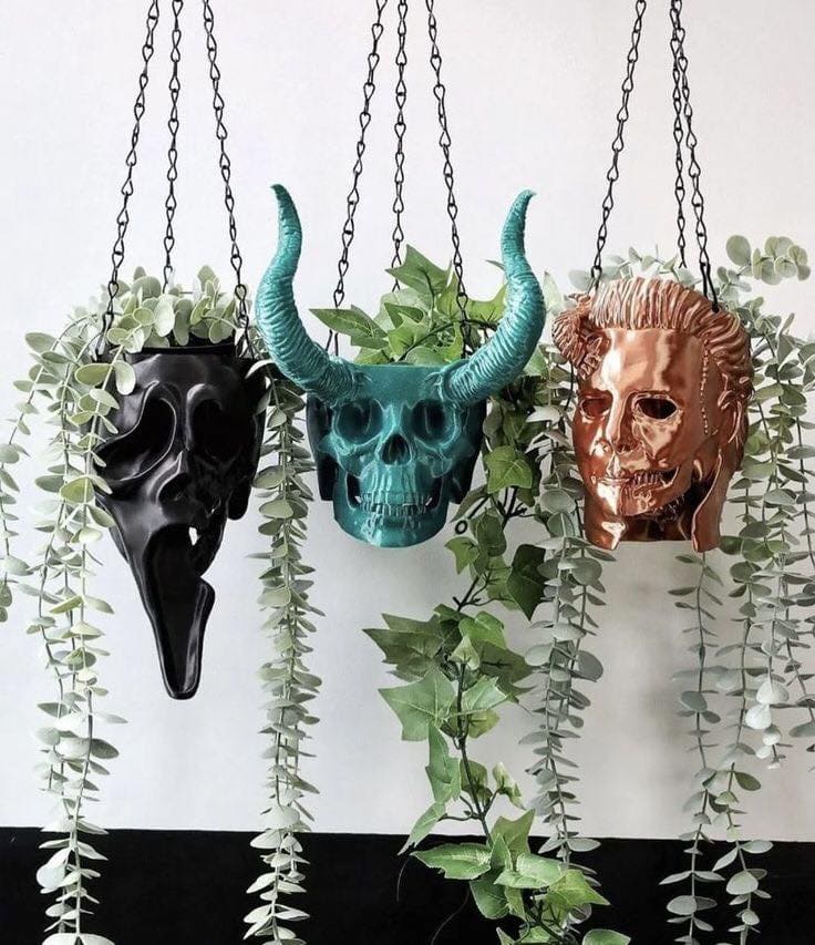 Horror Hall of Hanging Planters