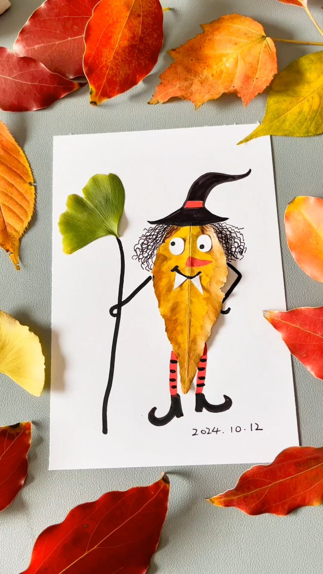 Leaf Witch Character Art