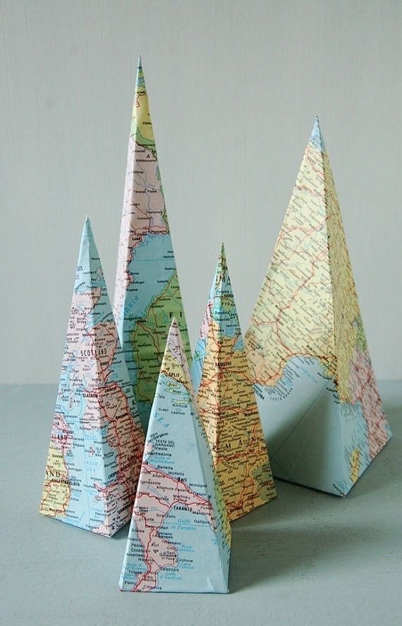 Map-Covered Geometric Trees