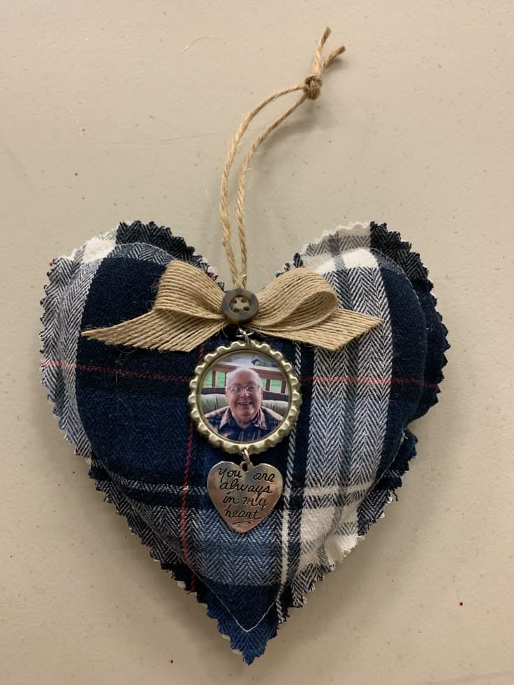 Memory Shirt Heart Keepsake