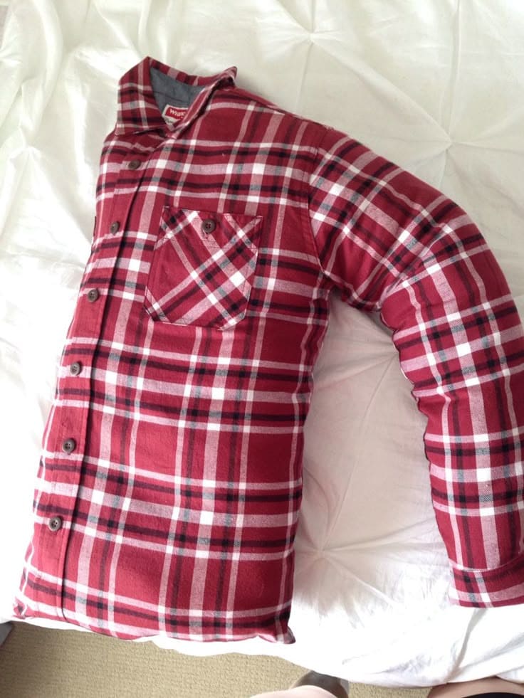 Memory Shirt Pillow with Hugging Arm