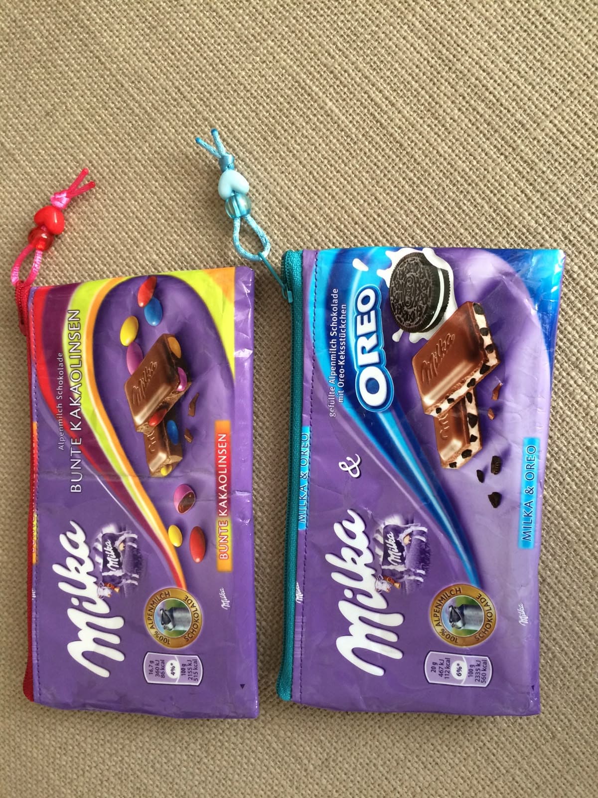 Milka Chocolate Bar Coin Pouches